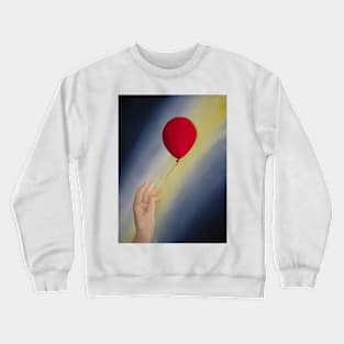 Gone Forever Watercolour Painting Crewneck Sweatshirt